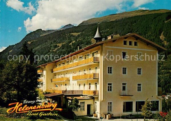 Badgastein Badehospiz Helenenburg Stubnerkogel Hoh