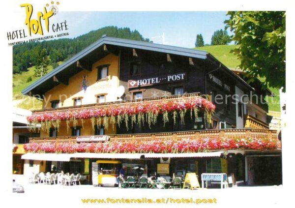 Fontanella Hotel Cafe Restaurant Post Grosses Wals