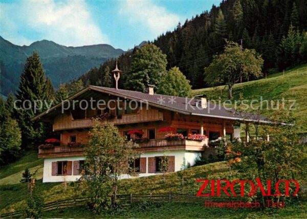Inneralpbach Cafe Restaurant Ferienappartements Zirm