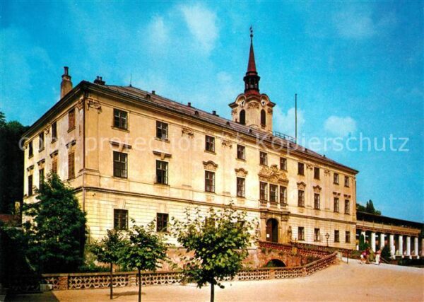 Lysice Pruceli zamku Schloss Fassade