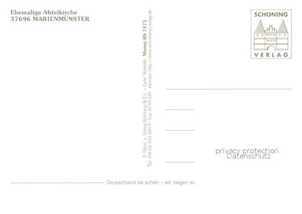 Marienmuenster Ehemalige Abteikirche Fliegeraufnahme – Bild 2