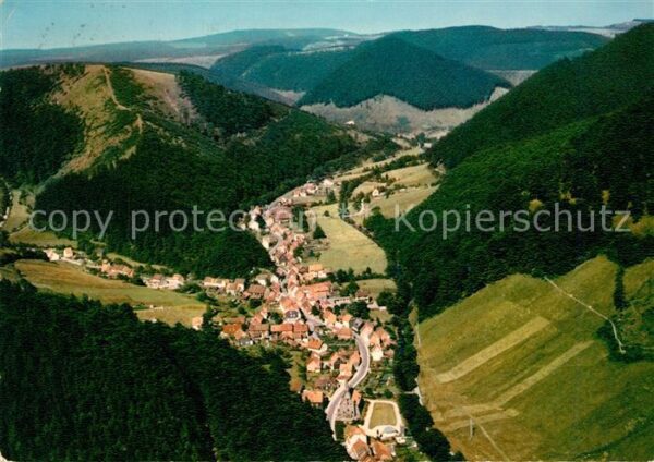 Sieber Luftkurort Fliegeraufnahme