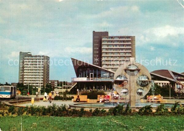 Rostock Südstadt Kosmos Gaststätte Brunnen