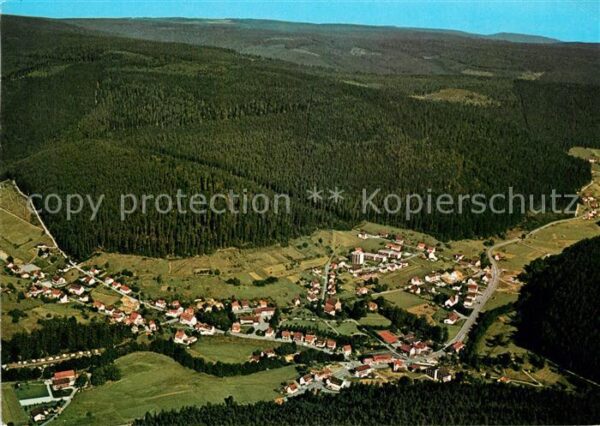 Enzkloesterle Schwarzwald Fliegeraufnahme