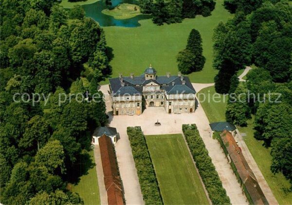 Rastatt Schloss Favorite Fliegeraufnahme
