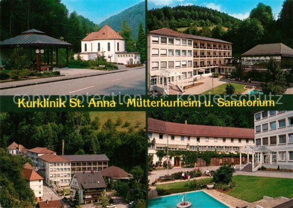 Bad Griesbach Schwarzwald  Kurklinik St Anna Mütterkurheim Sanator