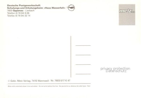 Lierbach Haus Wasserfall Schulungs- und Erholung – Bild 2