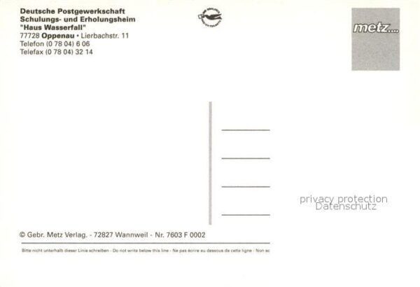 Lierbach Haus Wasserfall Schulungs- und Erholung – Bild 2