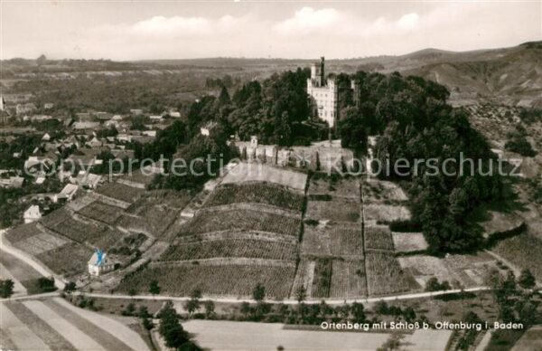 Ortenberg Baden Fliegeraufnahme mit Schloss