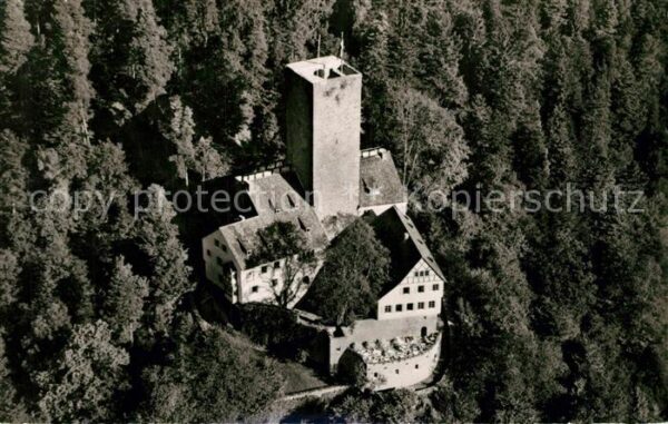 Bad Liebenzell Burg Fliegeraufnahme