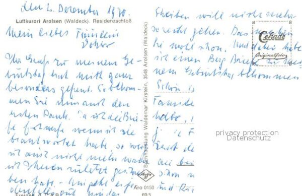 Arolsen Bad Residenzschloss Fliegeraufnahme – Bild 2