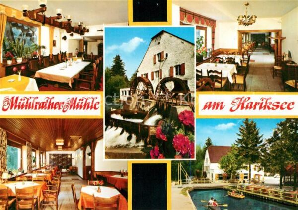 Amern Mühlrather Mühle am Harksee Gasträume G