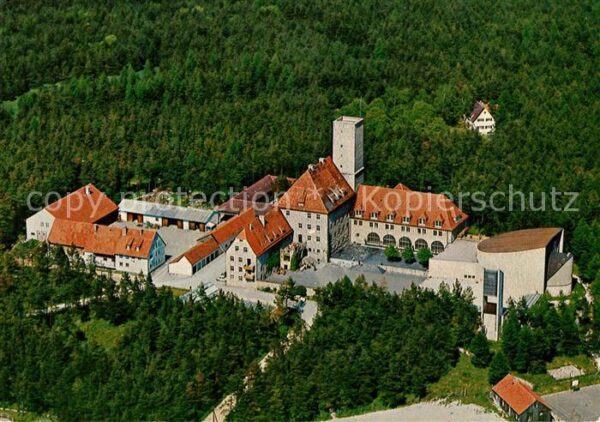 Bamberg Burg Feuerstein Fliegeraufnahme