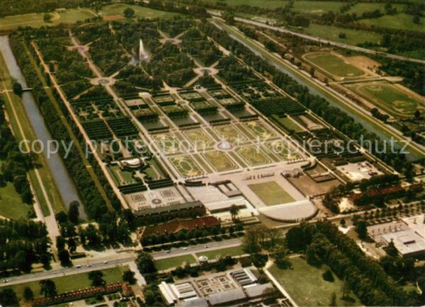 Herrenhausen Hannover Grosser Garten Fliegeraufnahme