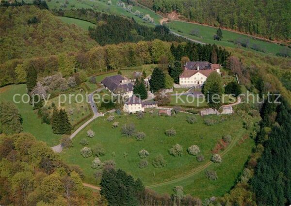 Schloss Buergeln Fliegeraufnahme