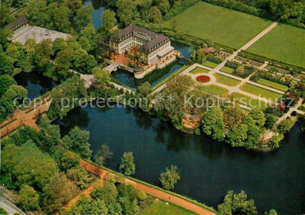 Buer Gelsenkirchen Schloss Berge Fliegeraufnahme