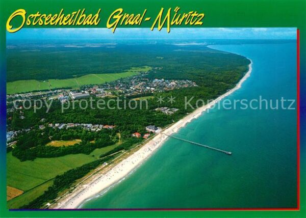 Graal-Mueritz Ostseebad Fliegeraufnahme