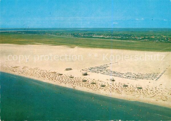 St Peter-Ording Böhler Strand Fliegeraufnahme