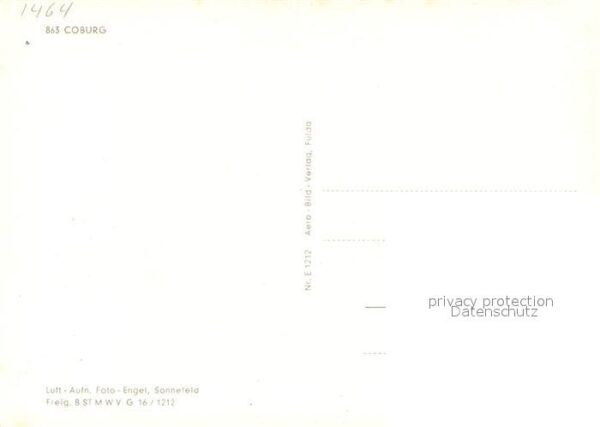 Coburg Fliegeraufnahme – Bild 2