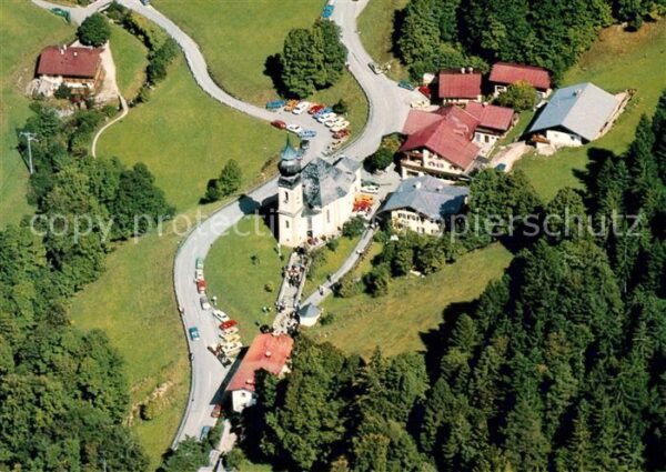 Berchtesgaden Wallfahrtskirche Maria Gern Fliegeraufn