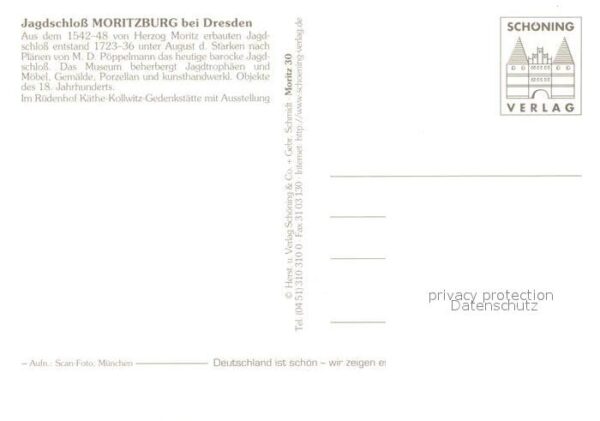 Dresden Jagdschloss Moritzburg Fliegeraufnahme – Bild 2