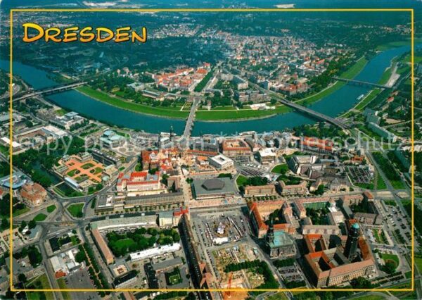 Dresden Fliegeraufnahme