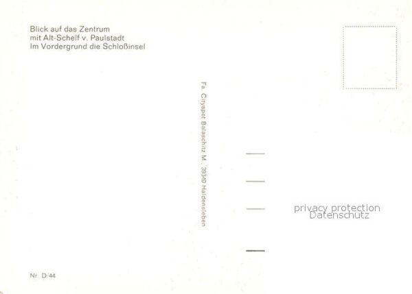 Schwerin Mecklenburg Zentrum Alt Schelf v Paulstadt und Schl – Bild 2