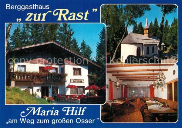 Lam Oberpfalz Berggasthaus Zur Rast Kapelle Bayerisch