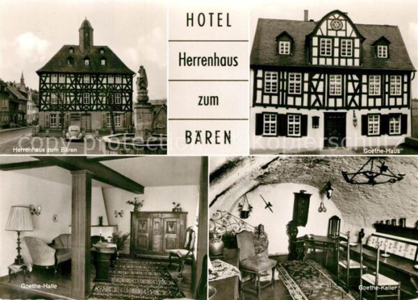Holzappel Hotel Herrenhaus zum Bären Brunnen Fach