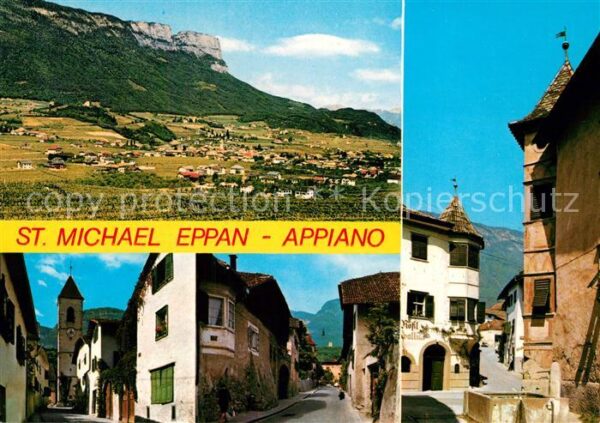 San Michele Appiano Panorama Romantische Winkel