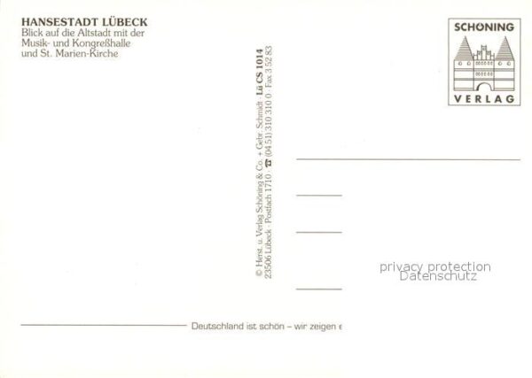 Luebeck Musik und Kongresshalle Altstadt St Mar – Bild 2