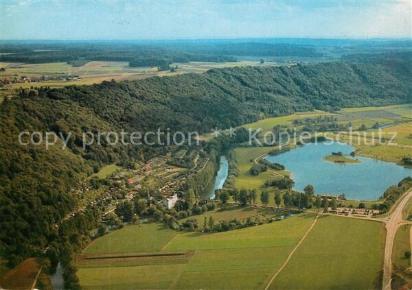 Kinding Camping Kratzmühle See Fliegeraufnahme