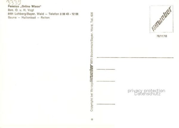 Lohberg Lam Pension Grüne Wiese Bayerischer Wald – Bild 2