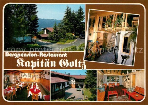 Lohberg Lam Bergpension Restaurant Kapitän Goltz Ba