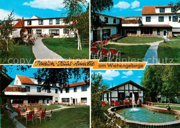 Bad Holzhausen Luebbecke Pension Haus Annelie am Wiehengebirge G