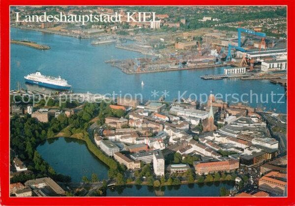Kiel Altstadt Hafen Landeshauptstadt Flieger