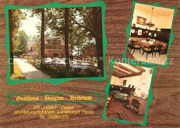 Undeloh Gasthaus Pension Heidelust Kaminzimmer