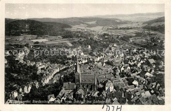Biedenkopf Blick vom Schloss