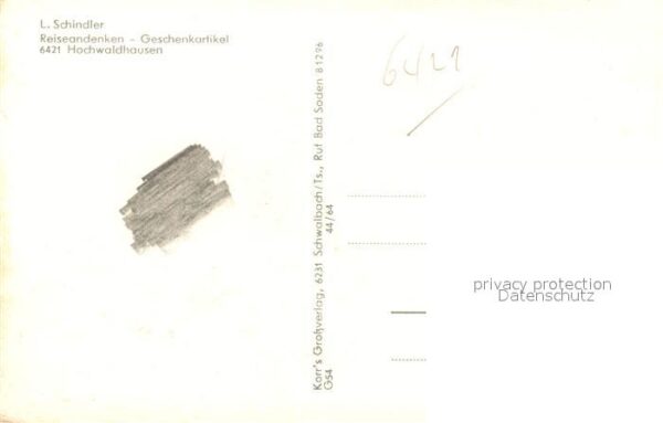 Hochwaldhausen Ilbeshausen Genesungsheim Taufstein im Vogelsberg H – Bild 2