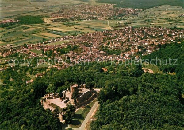 Alsbach Bergstrasse Luftkurort Schloss Burgruine Fliegerauf