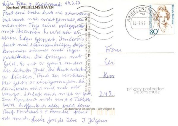 Wilhelmshaven Leuchtturm Panorama Strand Park – Bild 2