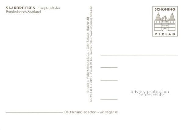 Saarbruecken Kirche Schloss Rathaus – Bild 2