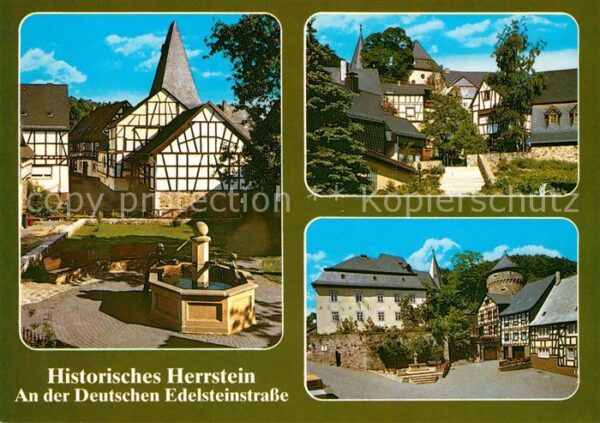 Herrstein Historisches Städtchen an der Deutschen