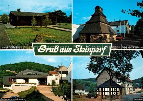 Steinperf Eiloh Schutzhütte Altes Backhaus Dorfge