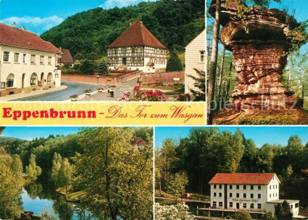 Eppenbrunn Tor zum Wasgau Kurhaus Hotel Fachwerk L