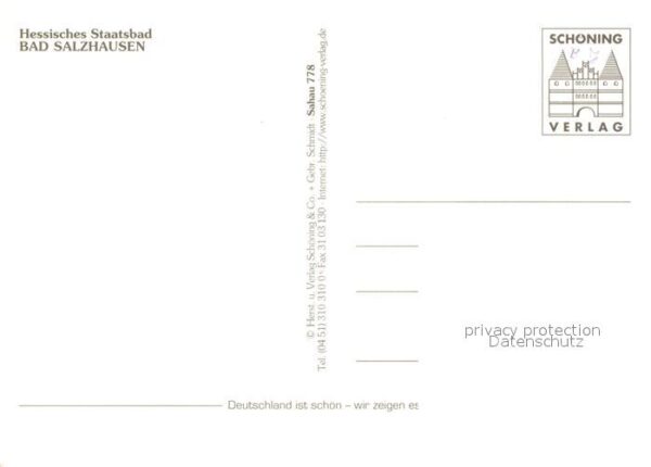 Bad Salzhausen Thermalbad Kurmittelhaus Kurhaus Kurpen – Bild 2
