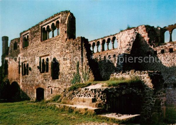 Muenzenberg Burgruine Südpalais