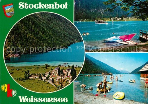 Stockenboi Weissensee Strand Wassersport