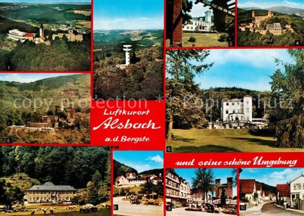 Alsbach Bergstrasse und seine Umgebung Burgen und Schlösser