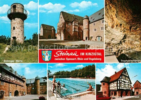 Steinau Strasse Bellinger Warte Schloss Hof Tropfsteinh